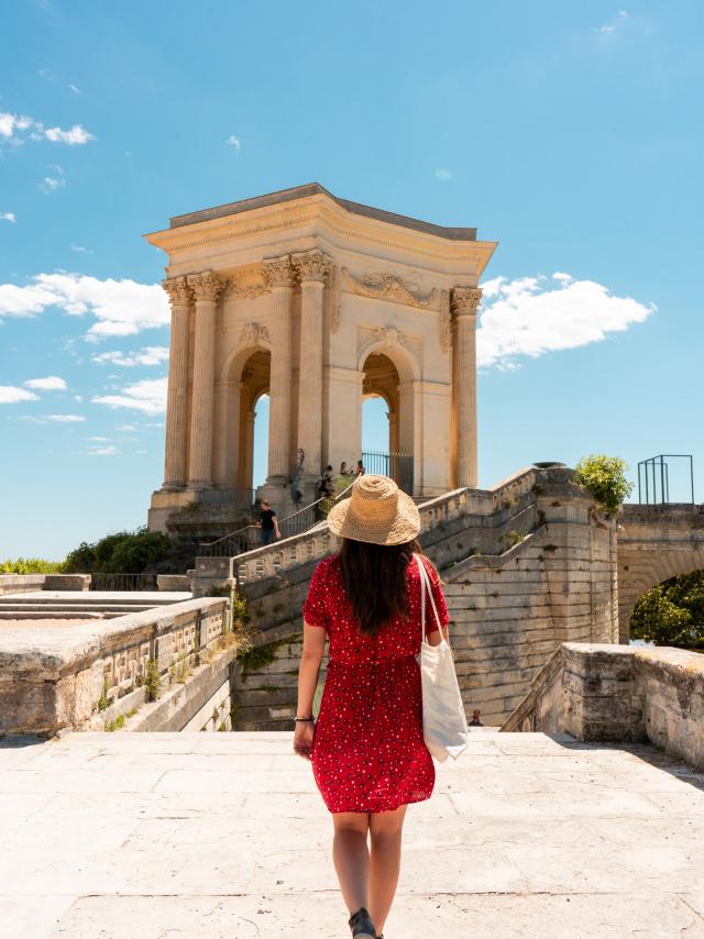 Peyrou été Montpellier