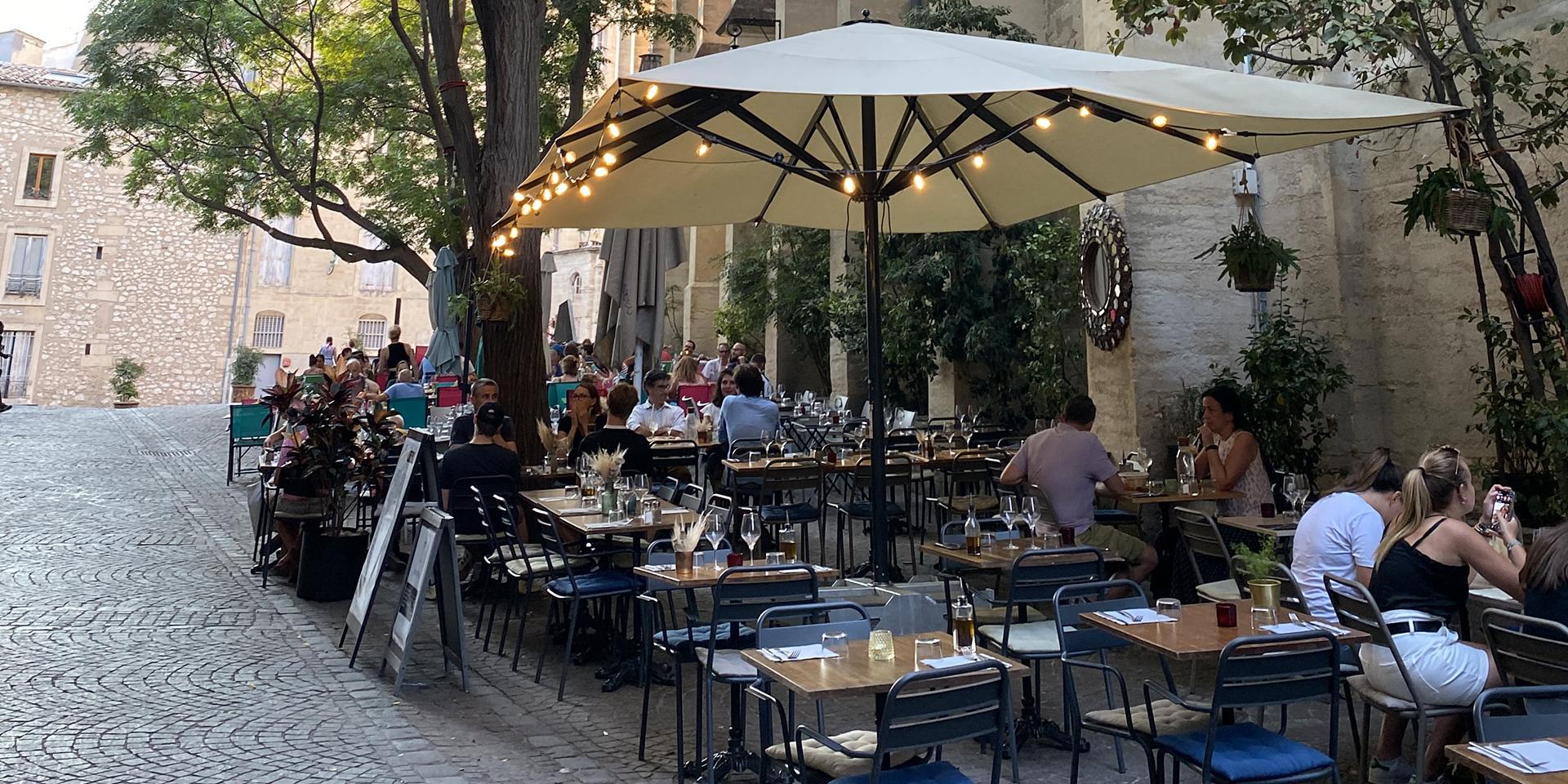 Terrasse Restaurant Sainte Anne