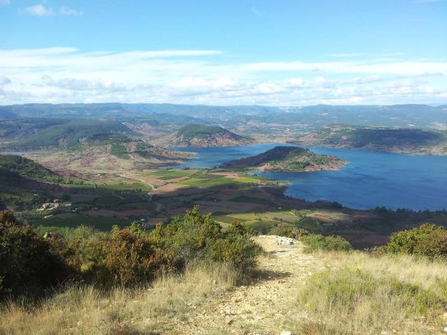 Lac Du Salagou Depuis Mont Liausson